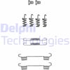 Mercedes S Serisi S320 S350 S420 S450 Arka Fren Pabuç Montaj Takımı DELPHI