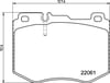Mercedes W205 S205 C205 A205 W213 S213 C238 A238 Ön Fren Balatası BREMBO