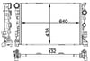 Mercedes AMG W204 S204 C204 C218 X218 W212 S212 R231 R172 C197 R197 Motor Su... MAHLE