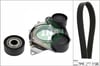 Mercedes W205 W213 W222 C238 C253 C257 Kanallı Kayış Seti INA