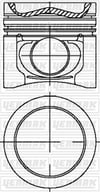 Mercedes Motor OM 924LA Piston Segman Q106.0MM STD YENMAK