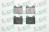 Mercedes W108 W109 W111 W112 W114 W115 R107 Ön Fren Balatası LPR