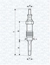 Mercedes Kızdırma Bujisi OM602 W210 S210 W461 B901>B904 B667 B668 B670 MARELLI