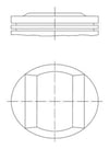 Mercedes-Benz Piston Komple 90.41 MM MAHLE