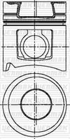 Mercedes OM 447 913/914 Euro 1 Piston Segman Q128.0MM STD YENMAK