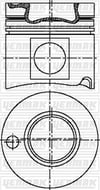 Mercedes V Motor OM 442 LA Piston Segman Q128.0MM STD YENMAK