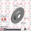 Mercedes W177 V177 W247 C118 X118 H247 Arka Fren Diski ZIMMERMANN