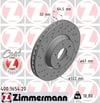 Mercedes W204 S204 W212 S212 C207 A207 Ön Fren Diski ZIMMERMANN