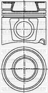 Mercedes V Motor OM 441.900 Piston Segman Q130.0MM STD YENMAK