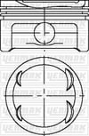 Mercedes 300 SE 320 SL S 320 Concorde 3.2i 24V Motor Piston Segman 90.91 YENMAK