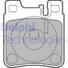 Mercedes W203 C208 W124 W210 W140 Arka Fren Balatası DELPHI
