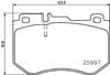 Mercedes C-Class W205 Ön Fren Balatası BREMBO