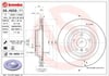Mercedes W166 Arka Fren Diski BREMBO