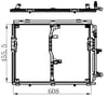 Mercedes W140 C140 Klima Kondenseri ORIS