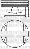 Mercedes 200CE 200E 200TE C200 E200 Motor Piston Segman 89.91 YENMAK