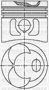 Mercedes OM 616.910 Piston Segman Q91.0mm STD YENMAK