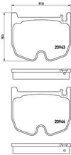 Mercedes AMG C219 W211 W220 W221 R230 Ön Fren Balatası BREMBO
