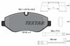 Mercedes W639 W447 B906 Volkswagen Crafter Fren Balatası Ön TEXTAR