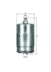 Mercedes 190 W201 W123 W124 W126 R129 W463 Yakıt Filtresi MAHLE