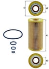 Mercedes W220 W221 W222 C215 C216 C217 W463 R230 R231 Yağ Filtresi MAHLE