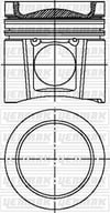 Mercedes OM 904 LA Piston Segman Q102.0MM STD YENMAK