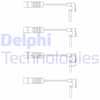Mercedes W201 W126 W168 W202 W124 W210 W140 4'lü Balata Fişi DELPHI