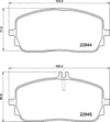 Mercedes W177 V177 W247 C118 X118 H247 X247 V167 Spor Tip Ön Fren Balatası BREMBO