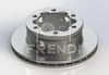 Mercedes Sprinter B901-B904 / VW LT 28-35-46 Çift Teker Arka Fren Diski FRENDI