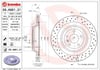 Mercedes W166 Arka Fren Diski 4-Matic BREMBO