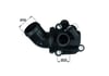Mercedes M266 Termostat 80 C MAHLE