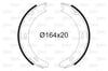 Mercedes W203 S203 CL203 C209 A209 R171 W414 Arka Park Fren Balatası VALEO