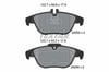 Mercedes W204 S204 X204 C207 A207 Arka Fren Balatası TEXTAR