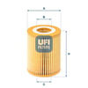 Mercedes OM642 W203 W204 C219 C218 W211 W212 Yağ Filtresi UFI