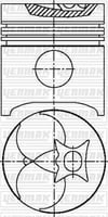 Mercedes 200 D Piston Segman 0.50 YENMAK