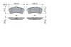 Mercedes W205 Arka Fren Balatası BOSCH