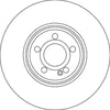Mercedes W177 V177 W247 C118 X118 H247 X247 Ön Fren Diski TRW