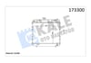Mercedes W123 Radyatör 250 280 300 3 Sıra KALE-RADYATOR