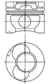 Mercedes OM602 Sprinter Motor Piston Segman Standart KOLBEN