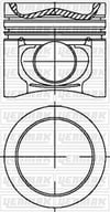 Mercedes Motor OM 924/926 Piston Segman Q106.0MM STD YENMAK