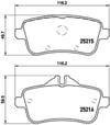 Mercedes W176 C117 X156 W166 X166 C292 R172 Arka Fren Balatası BREMBO