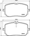 Mercedes W177 V177 W247 C118 X118 H247 X247 Ön Fren Balatası BREMBO
