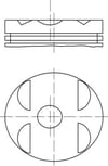 Mercedes E220 C220 Piston 89mm MAHLE