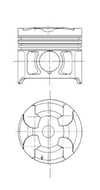 Mercedes OM604 OM605 OM606 Piston Segman Standart KOLBEN