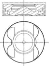 Mercedes Piston Komple 83.5 MM MAHLE