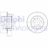 Mercedes W115 C123 S123 W116 W126 W123 Arka Fren Diski DELPHI