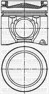 Mercedes OM 521 LA Piston Segman Q130.0MM 000 KH-0.30 YENMAK