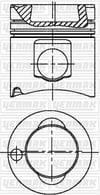 Mercedes Motor OM 447 LA Piston Segman Q128.0MM STD YENMAK