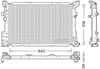 Mercedes W176 W246 C117 X117 X156 Motor Su Radyatörü DENSO
