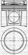 Mercedes OM 904 LA Euro4 OM 906 LA Euro4 Piston Segman Q102.0MM STD YENMAK