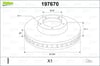 Mercedes W176 W246 C117 X117 X156 Ön Fren Diski VALEO